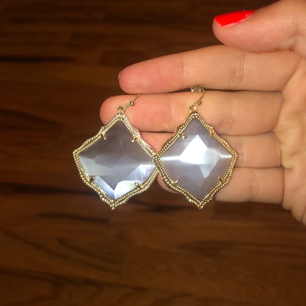 Silver and Gold Kendra Scott Earrings